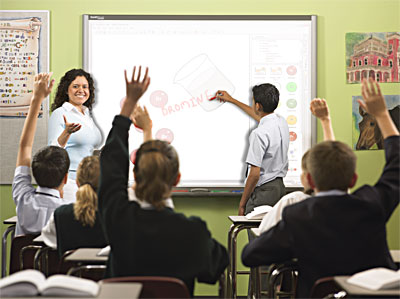 interactive whiteboards in the classroom